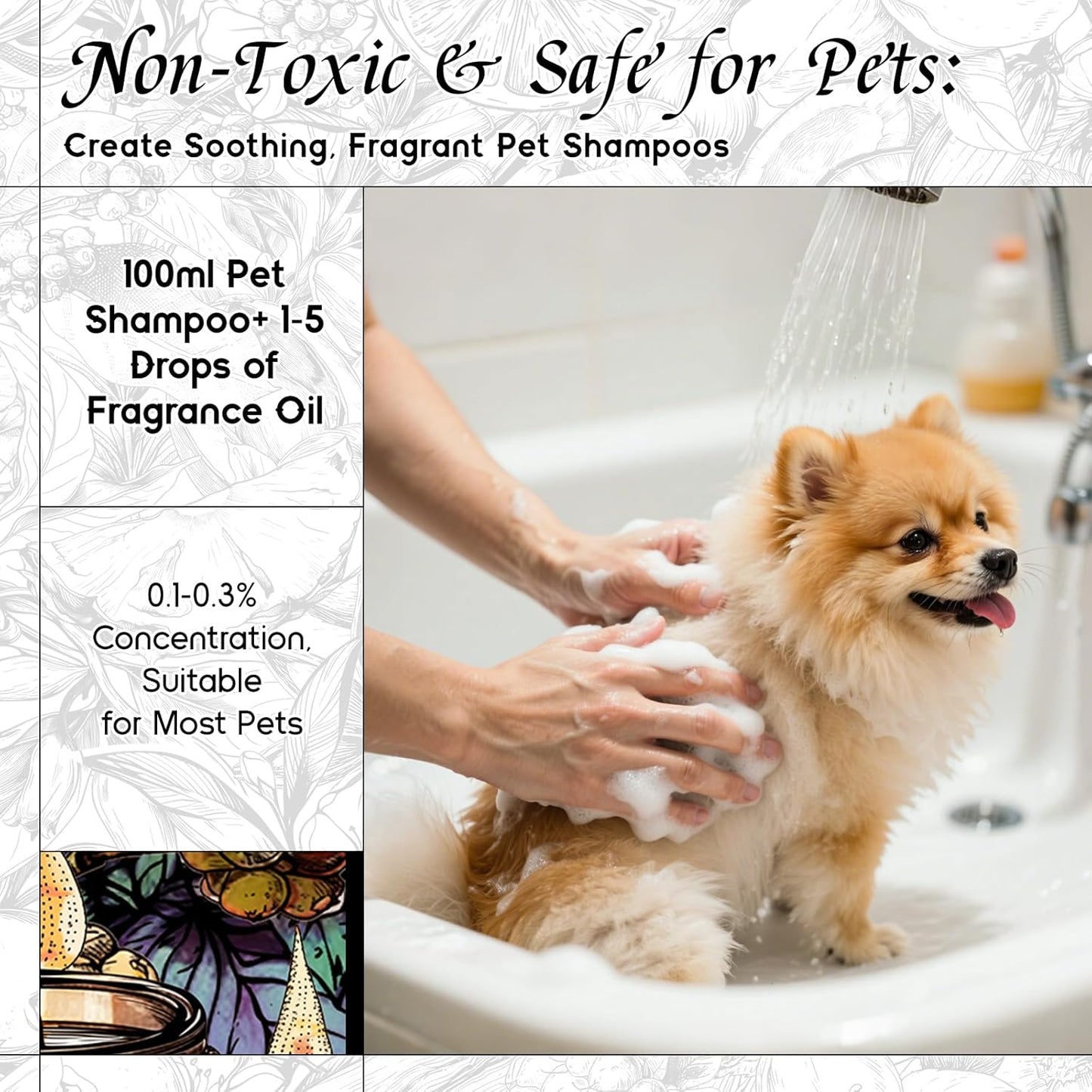 HIQILI Bitter Peach Fragrance Oil - for Candle, Soap & Sachets Bag Making, Inspired by T-F.rd Bitter-P.ch, for Home Diffuser, Add to Air Fresheners Spray - 5.07 Fl Oz