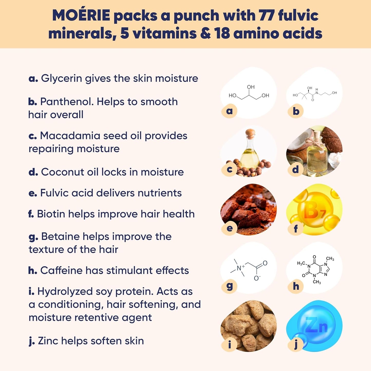 Moerie Volumizing Shampoo and Conditioner for Hair Loss - Thickening Products with Ingredients of Natural Origin - Over 100 Active Ingredients for Thick, Long, Luscious Hair, Double Set