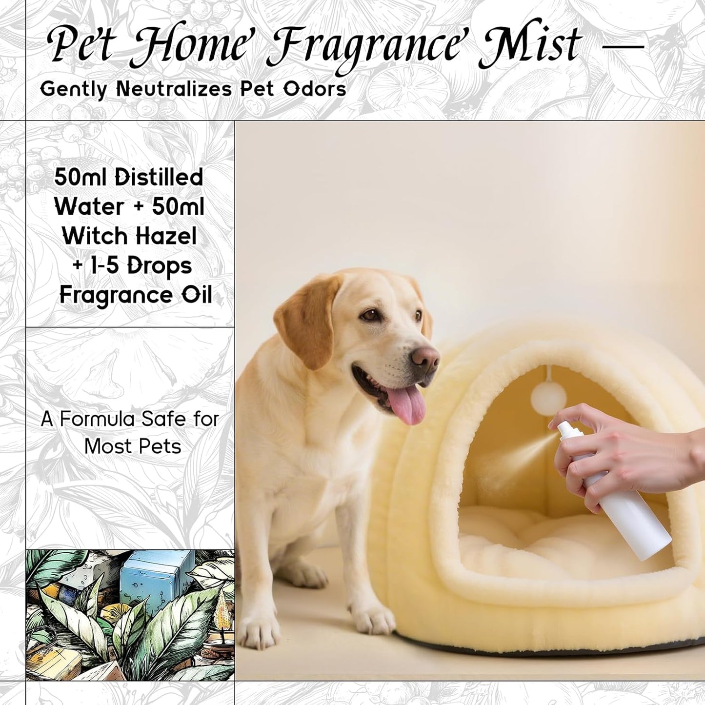 HIQILI Green Tea Fragrance Oil for Candle & Soap Making, Refreshing Scents, for Home Diffusers, Laundry Dryer Balls - 1 Fl Oz