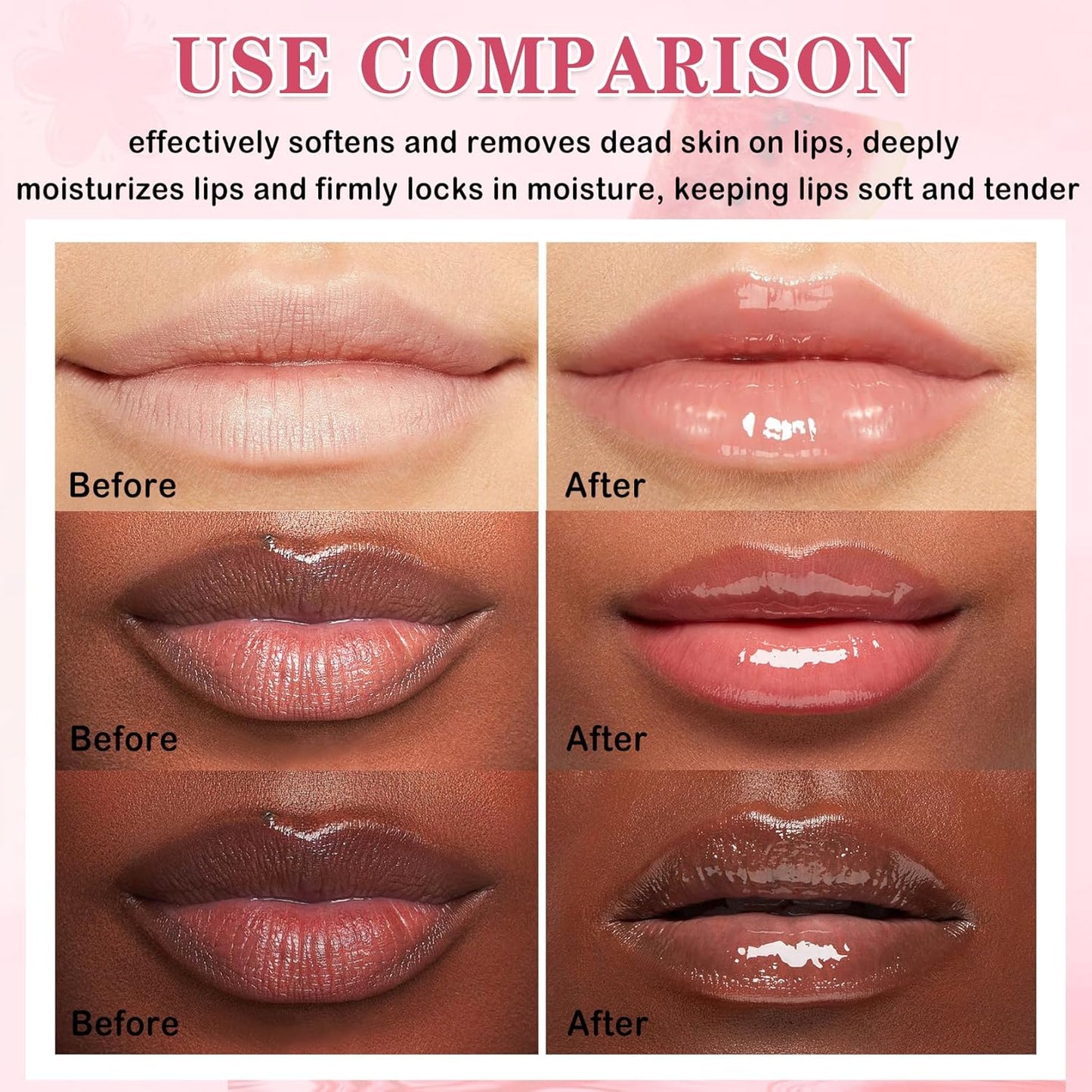 4PCS Lip Scrub and Mask Set,Strawberry and Honey Pot Lip Balm,Reduces Lip Lines Lip Exfoliator Scrub and Moisturizer,Repair Beebalm Lip Balm and Lip Scrub Set,Lip Mask Overnight