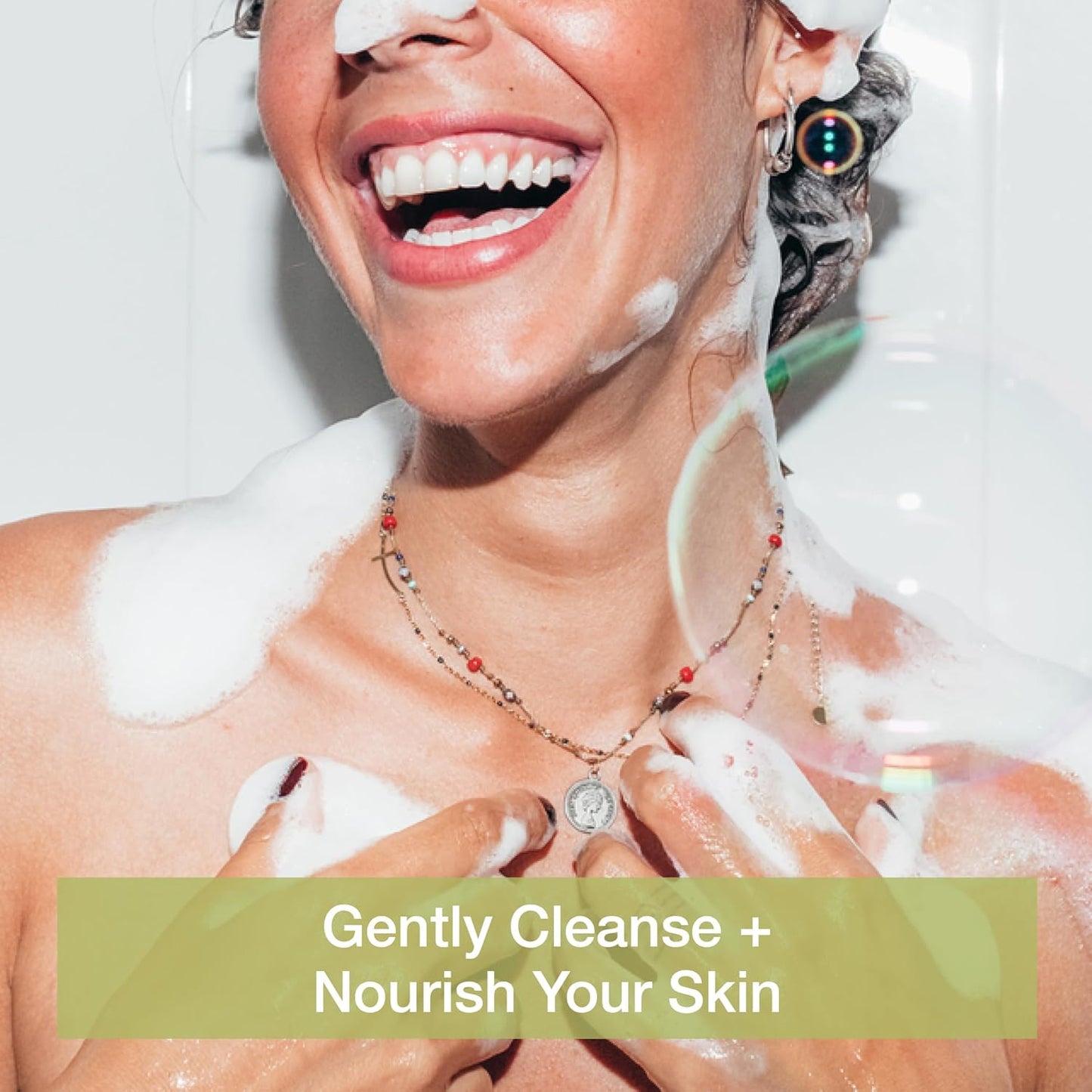 Raw Sugar Green Tea + Cucumber + Aloe Vera Body Love Bundle - Sensitive Skin Body Wash, Body Scrub & Body Butter, Clean Ingredients, Formulated without Sulfates and Parabens