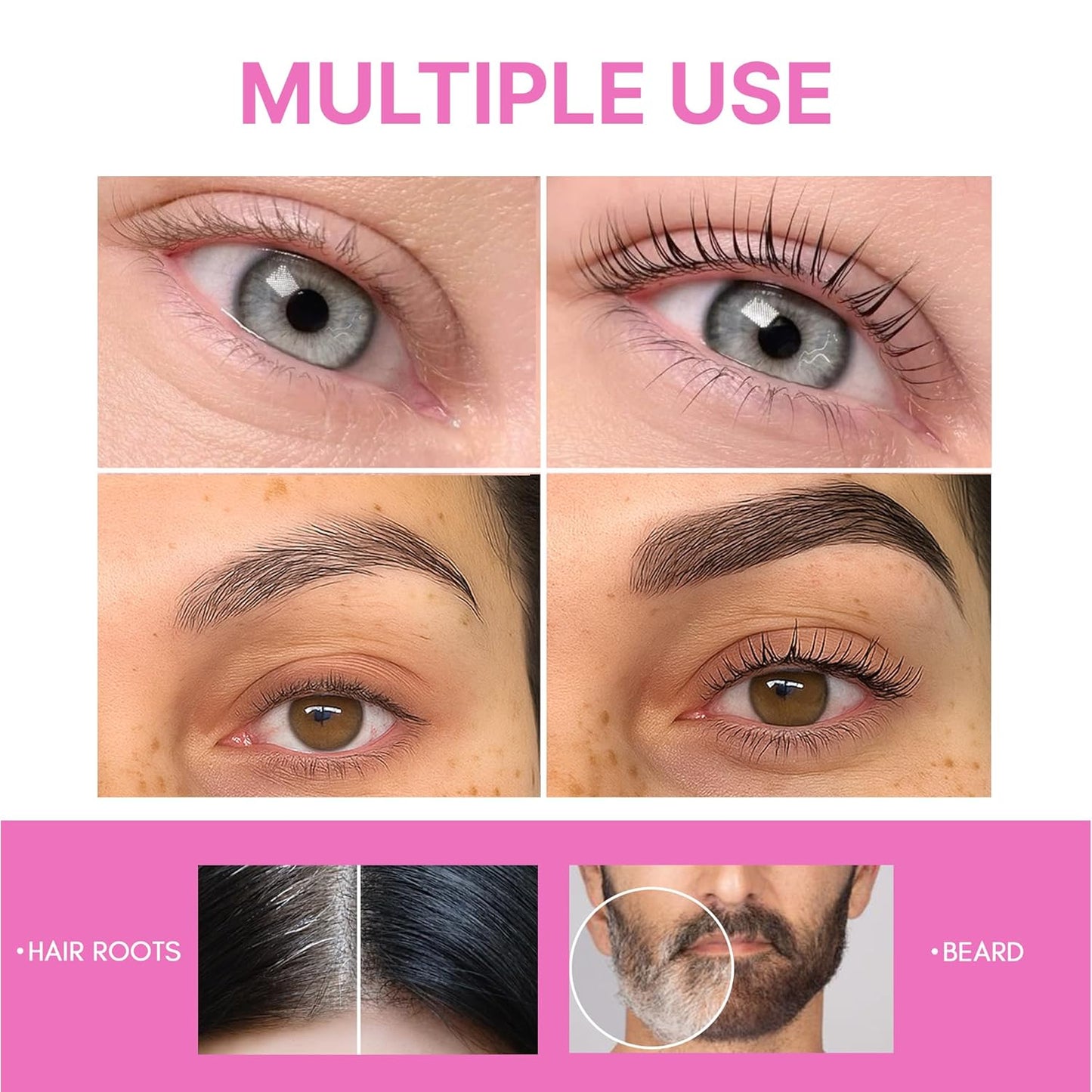 Korean At Home Lash Lift and Brow Lamination Kit - Brown Eye and Brow Tint Kit