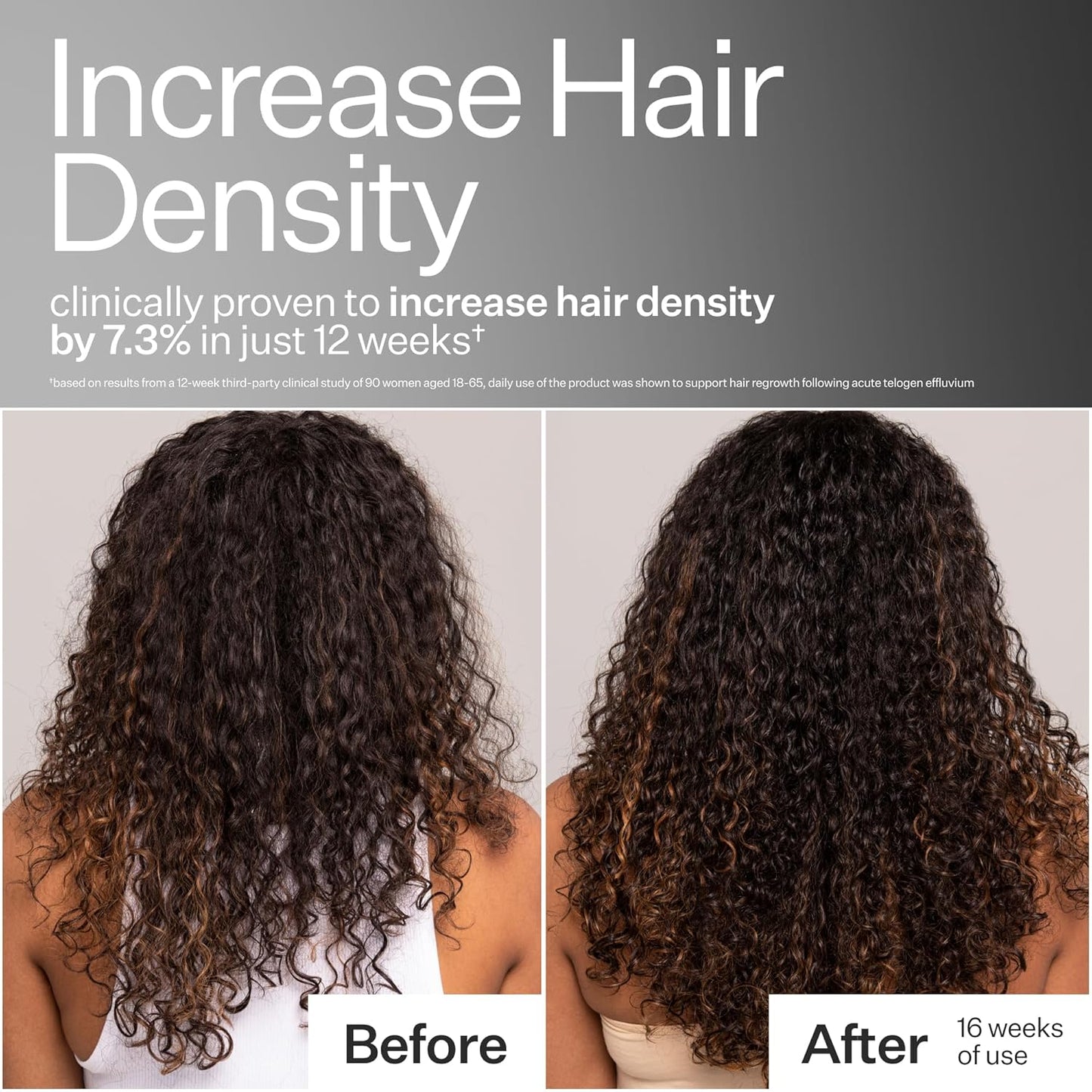 Act+Acre Cold Processed 3% Stem Cell Peptide Treatment | Boosts Hair Density | Grape Stem Cells, Peptides + Caffeine | Vegan, Fragrance-Free | 3 Fl Oz