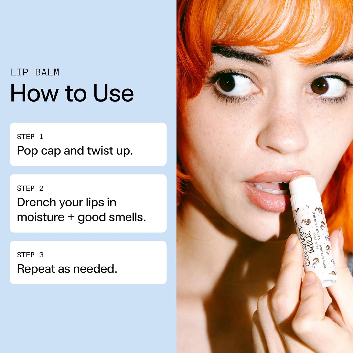 DedCool Lip Balm Stick (Guava) Jumbo, Vegan, Flavored, Coconut Oil Lip Balm, Long Lasting, Moisturization, Hydrates Dry & Chapped Lips, Vegan, Natural, Clean, Non-Toxic, Fragrance For All