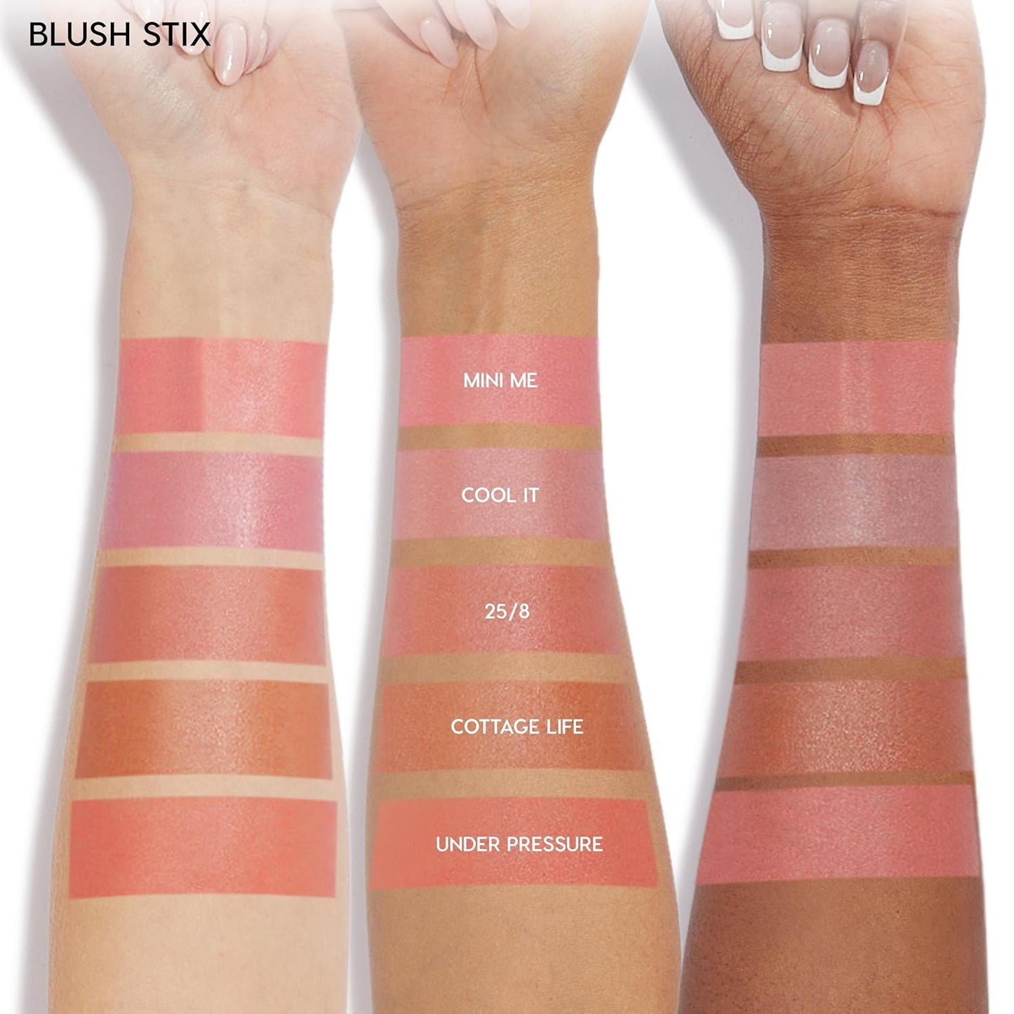 ColourPop Blush Stix - Cream Blush Stick with a Blendable, Hydrating Formula and Natural, Skin-Like Finish - Buildable Cream Blush for Cheeks, Eyes & Lips - Cottage Life (0.28 oz)