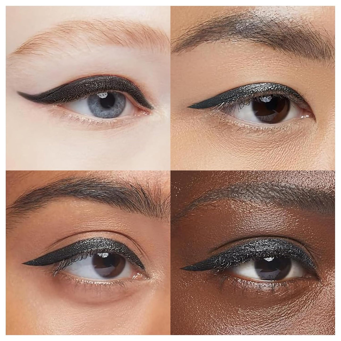 Waterproof Liquid Eyeliner - Smudge-Proof, Long-Lasting Vegan Liquid Eyeliner Pen with Precision Tip for Smooth Application, Gluten-Free, Hypoallergenic Eye Liner - 2mL Black