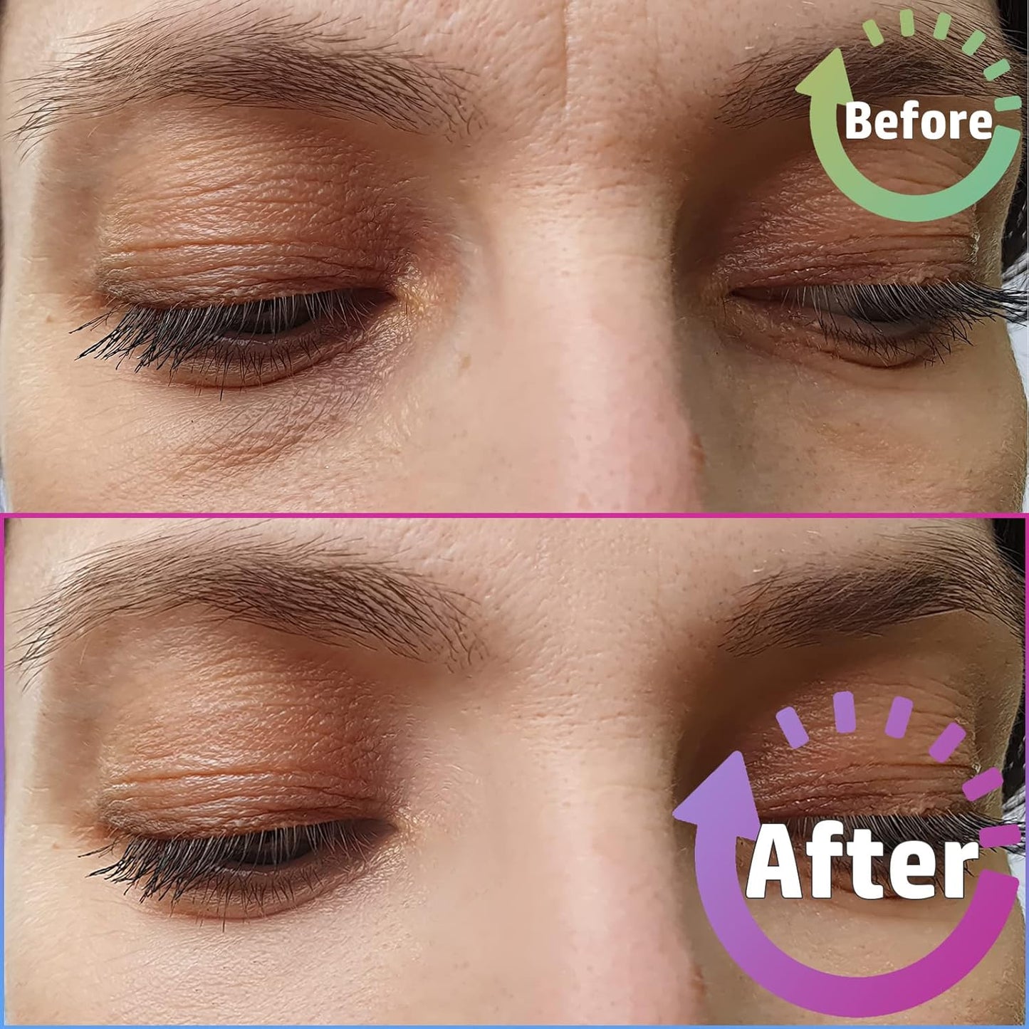 Adofect Eye Mask Collagen Eye Gel Pads Under Eye Mask for Puffiness and Dark Circle Under Eye Patches for Women and Men (Seaweed Green)