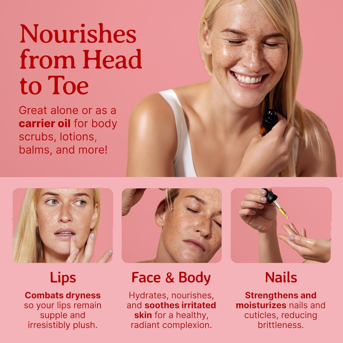 Bella Terra Oils - Organic Pomegranate Seed Oil 8 oz - Rich in Nutrients for Skin Hydration, Cold-Pressed from Organic Pomegranate Kernels