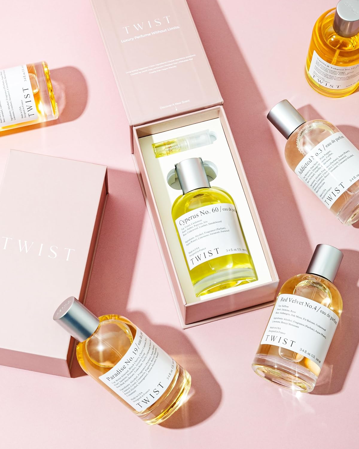 Twist Styrax No. 49 - Eau De Parfum Inspired by T.F. Bitter Peach, Long Lasting Perfume For Women & Men, Paraben Free, Vegan, Clean Ingredients, Fragrance - Spray 100 ml | 3.4 fl. oz.