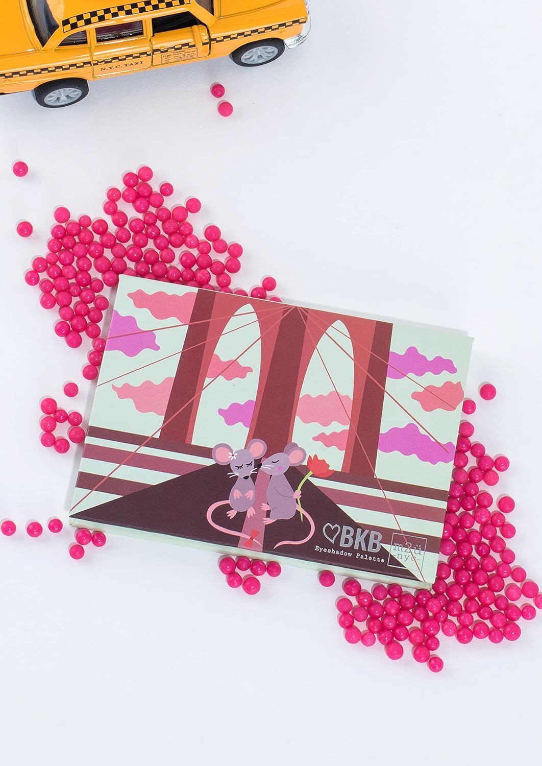 M2U NYC Eyeshadow Palette, Eye Shadow, Makeup Palette, Eye Shadow Palette Makeup, Makeup Palettes, 6 Tones/Shades, Multiple Colors from Nude to Bold (Nude/Neutrals)