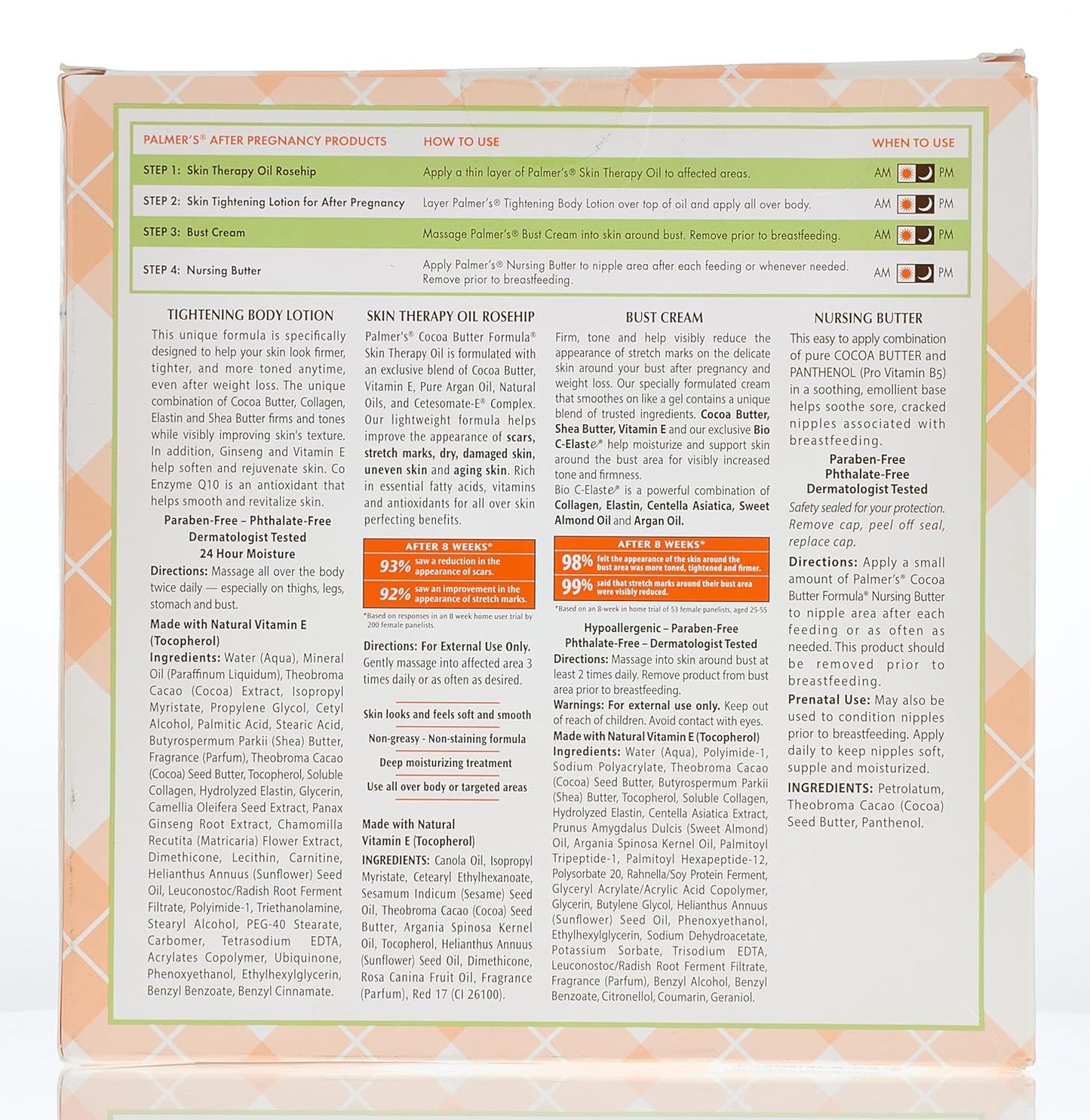 Palmer's Cocoa Butter Formula New Moms Skin Recovery Set (Set of 4)