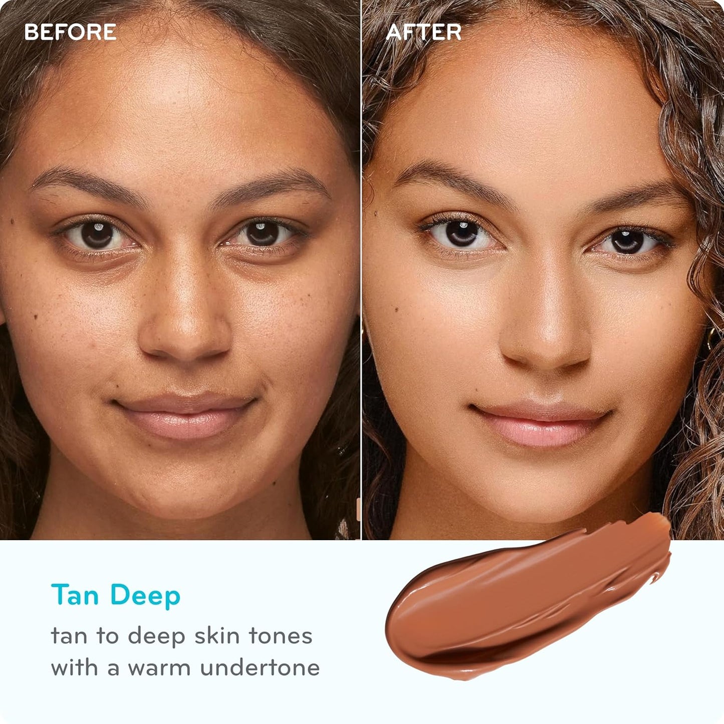 pūrlisse Radiant Glow Illuminating BB Cream with SPF 30 - Glow BB Cream Enriched with Goji & Hawthorn Berry for Dewy Skin - Helps to Improve Skin Texture & Radiance - Tan Deep (1.4 oz)