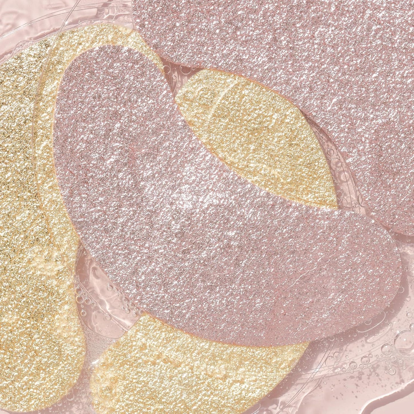 Wander Beauty Baggage Claim - Gold Foil Under Eye Patches For Dark Circles and Puffiness - Under Eye Mask Depuffs & Firms - Brightening Eye Mask for Under Eye Bags (6 Pairs)